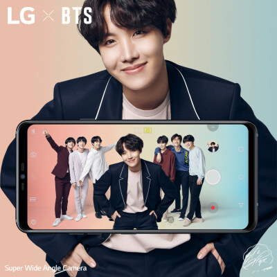 J-hope 郑号锡 BTS 防弹少年团 BTS×LG