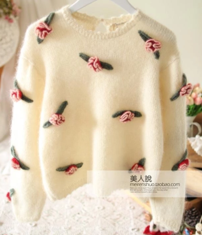 vintage古着毛衣孤品