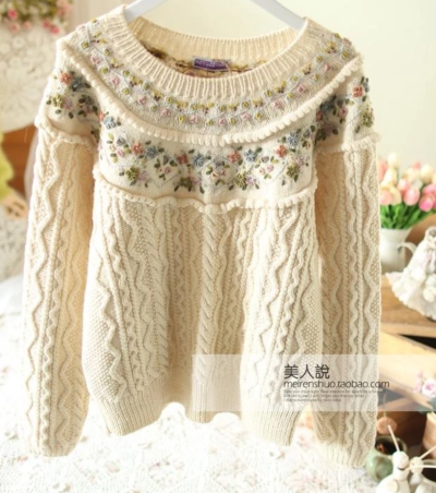 vintage古着毛衣孤品