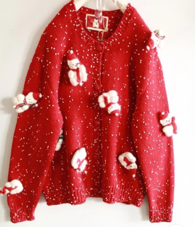 vintage古着毛衣孤品