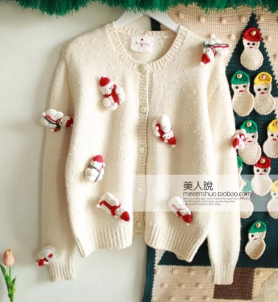 vintage古着毛衣孤品