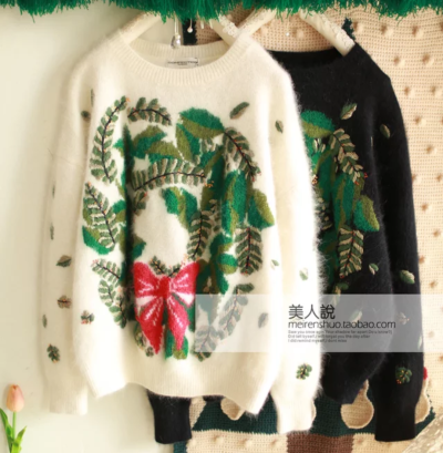 vintage古着毛衣孤品