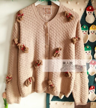 vintage古着毛衣孤品