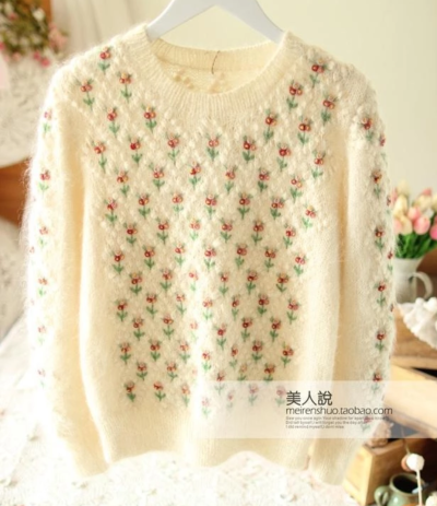 vintage古着毛衣孤品