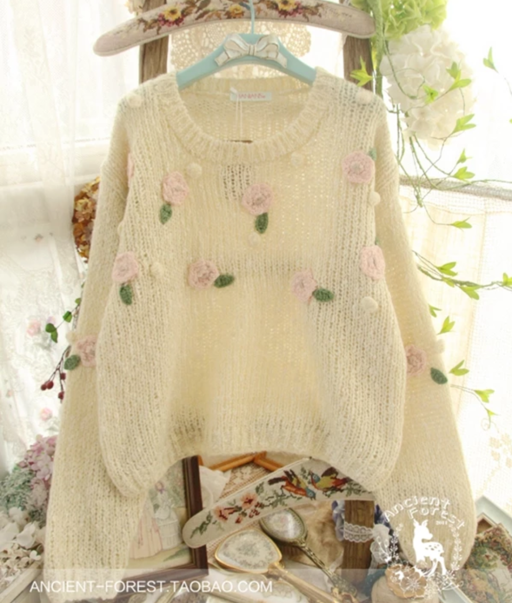 vintage古着毛衣孤品