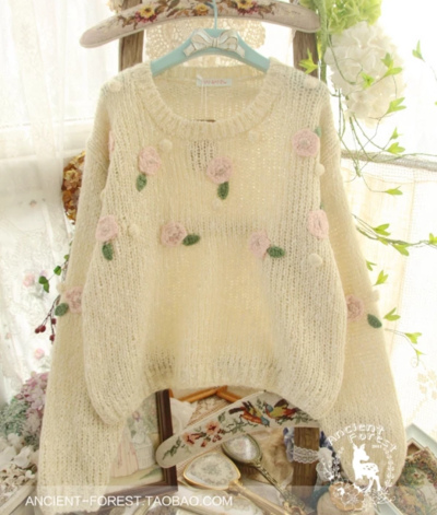 vintage古着毛衣孤品