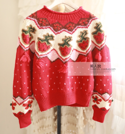 vintage古着毛衣孤品