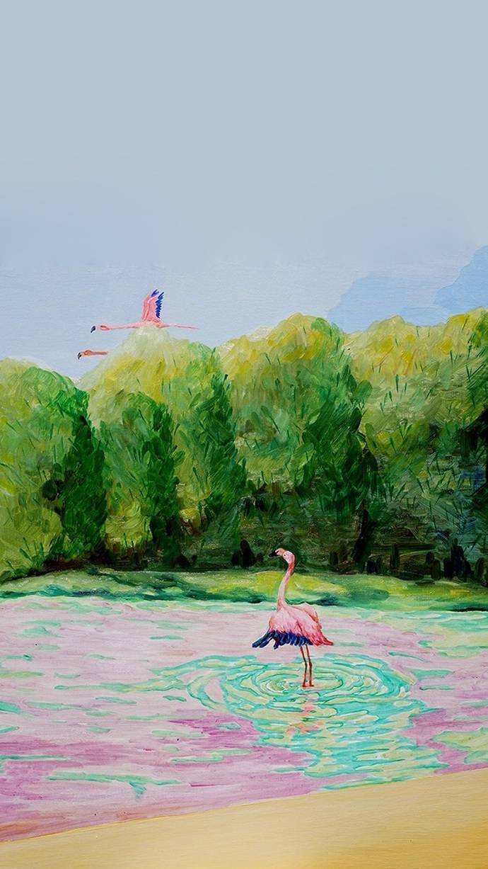 夏天的风，冬季的雪
我在时光的彼岸等一场盛约
你好，我爱着的你 ​​​