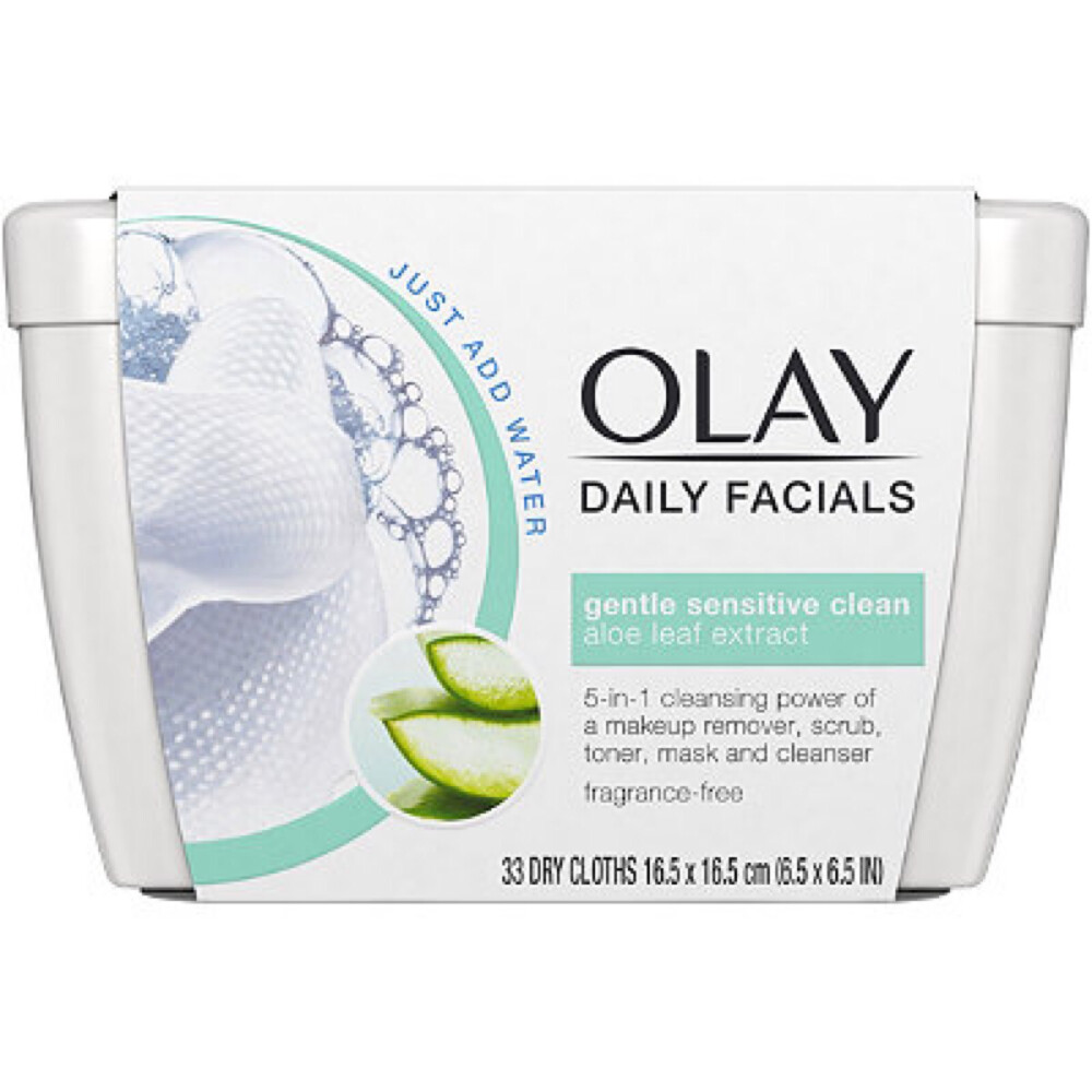 Olay Daily Sensitive Cleansing Cloths Tub w/ Aloe Extract
$9.99