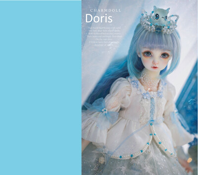 CharmDoll CD BJD SD 4分 娃娃 人偶 Doris（桃瑞丝）