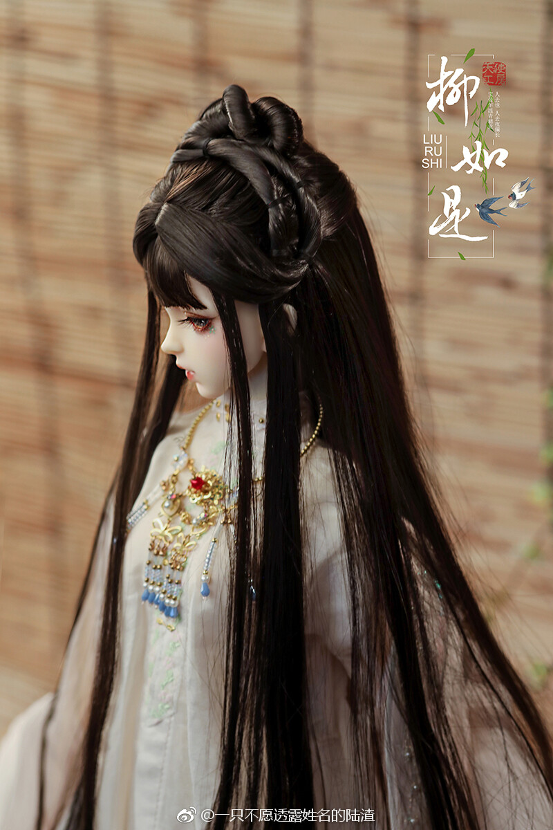 古风美人sd娃娃bjd玩具人偶壁纸萌物