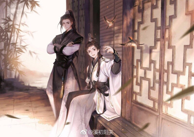 画师微博@溪初阳关