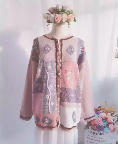 vintage古着毛衣孤品