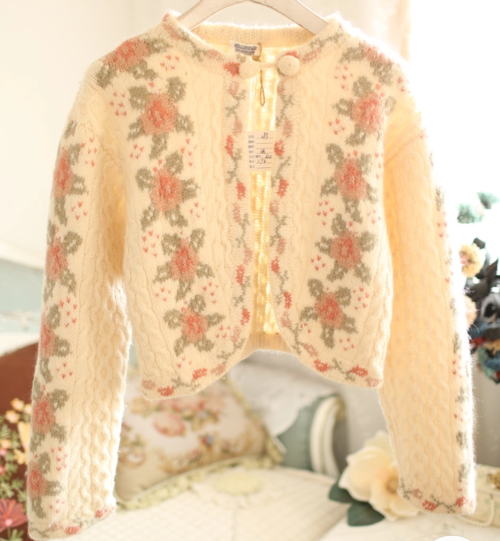 vintage古着毛衣孤品