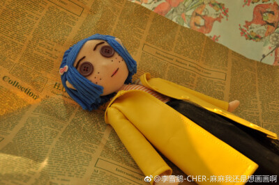 #coraline#coraline doll手工人偶
