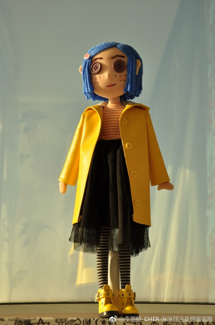 #coraline#coraline doll手工人偶
