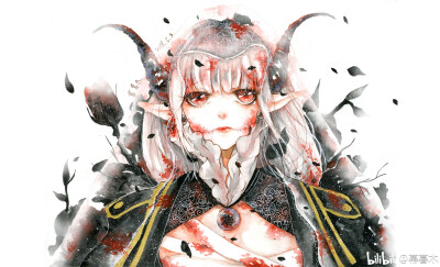 幕暮木手绘水彩