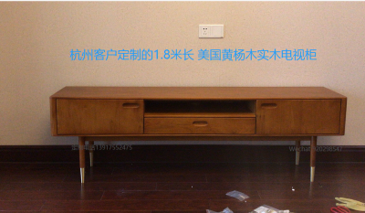 电视柜 纯实木 美国黄杨木 尺寸和颜色均可按需定制 定做家具