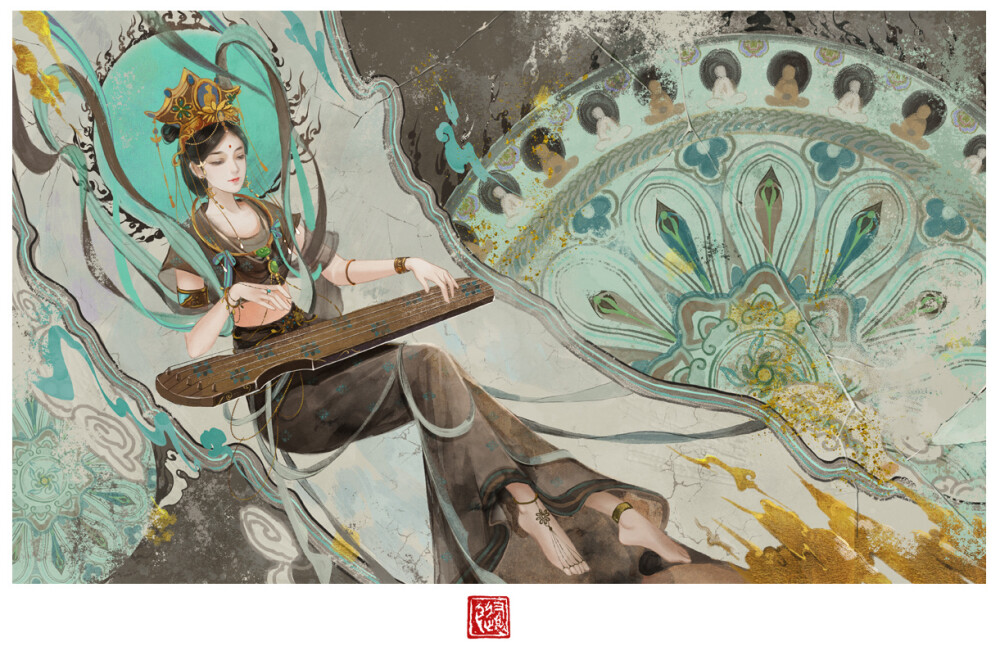 〔 古风美人 〕作者' 养猫画画的随随