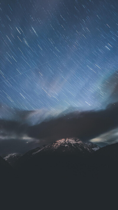 人物 星空 海 蓝色 风景 雪 壁纸 锁屏