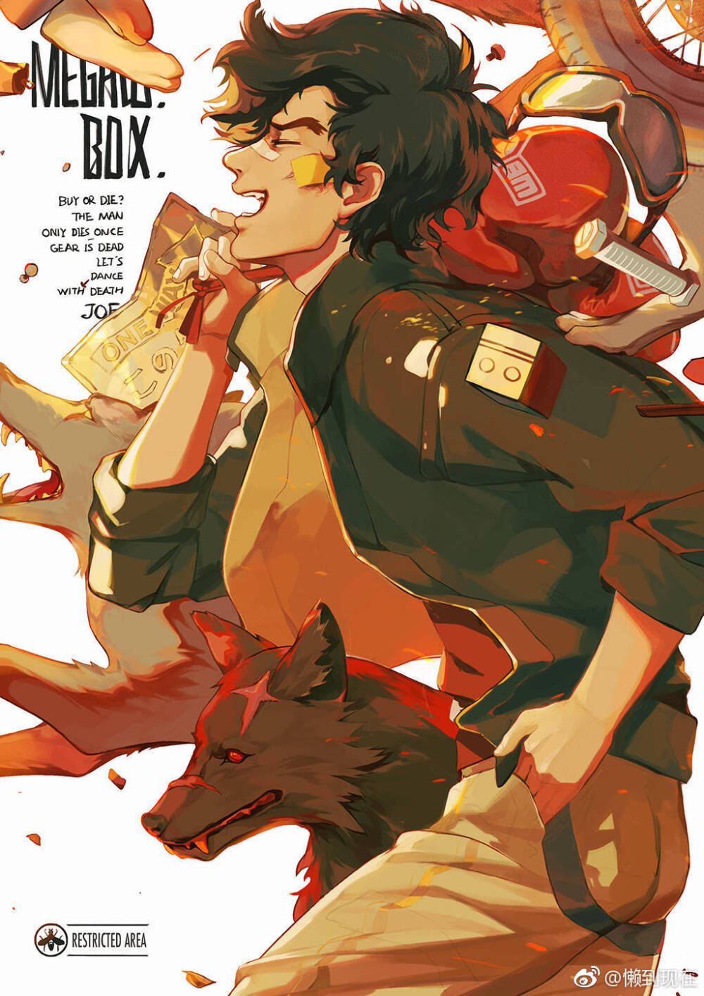 MEGALO BOX Joe
转自微博 转侵删