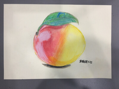 彩铅素描