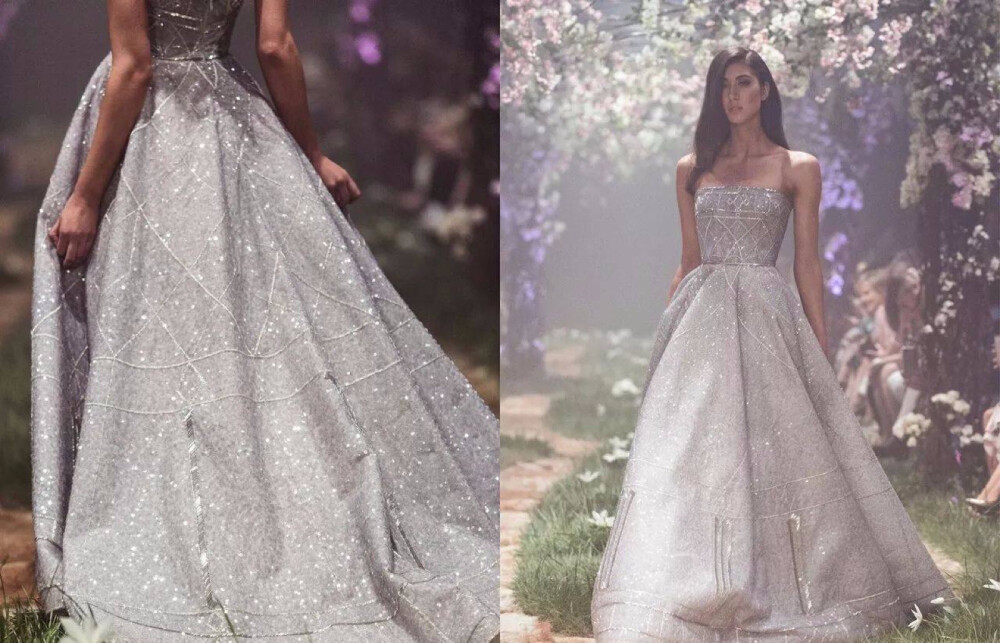 Paolo Sebastian 2018春夏高定婚纱系列细节图