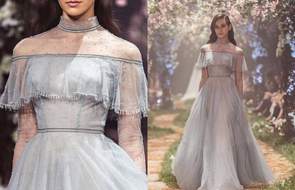 Paolo Sebastian 2018春夏高定婚纱系列细节图