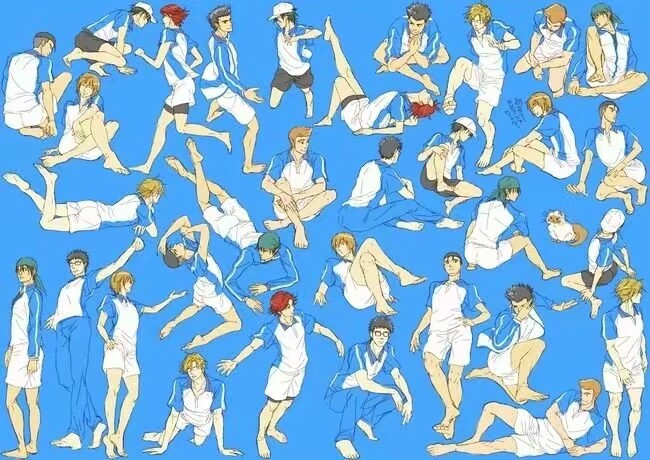 人体姿势大集合