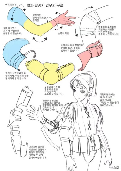 ：板甲結構
來源：Drawing Armory