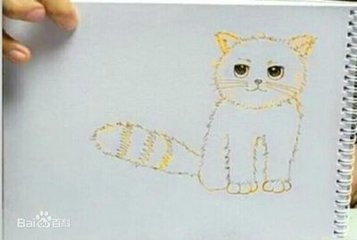 肖战大大画的猫