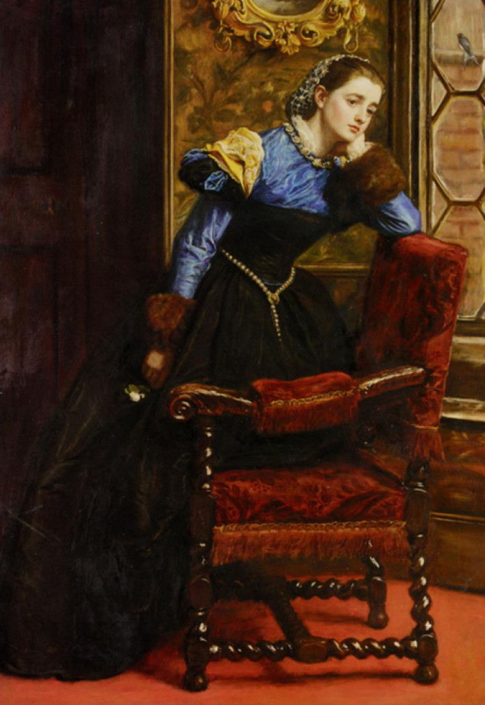 Sir John Everett Millais (1829～1896) 是英国画家与插图画家，也是前拉斐尔派的创始人之一。