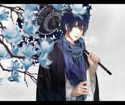 VOCALOID KAITO 绘师：緑川守（pixiv id=2940603） 本作品pixiv id=67781477