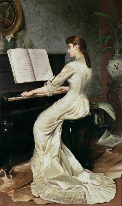  George Hamilton Barrable
A song without words, 1880