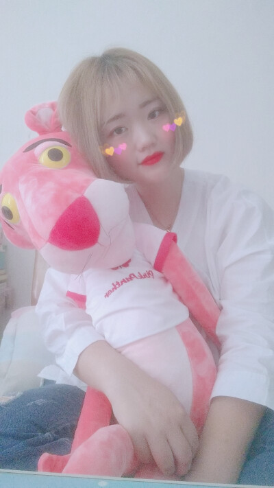 是不是所有女孩子都会像我一样喜欢粉红豹