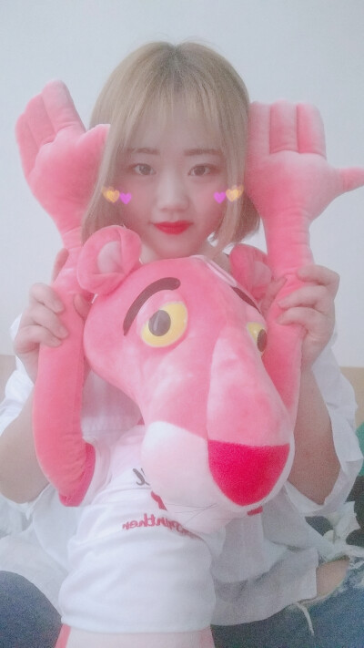 是不是所有女孩子都会像我一样喜欢粉红豹