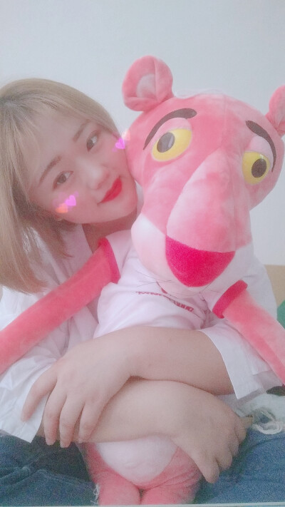 是不是所有女孩子都会像我一样喜欢粉红豹