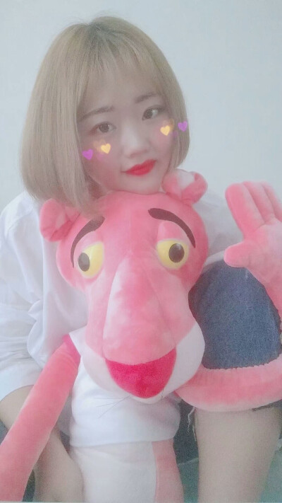 是不是所有女孩子都会像我一样喜欢粉红豹