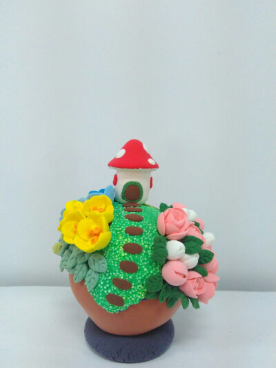 粘土蘑菇花园