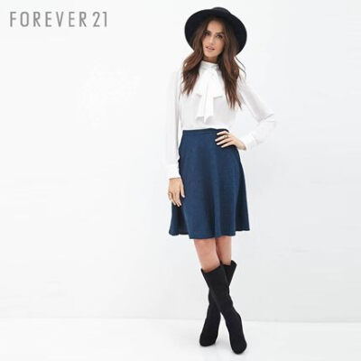 淑女碎花暗纹半身中裙 FOREVER21女装 美国时尚潮流品牌 商场同款¥ 159.00