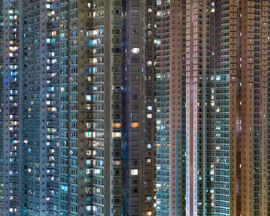 香港，夜 ｜Michael Wolf