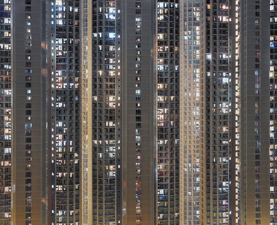 香港，夜 ｜Michael Wolf