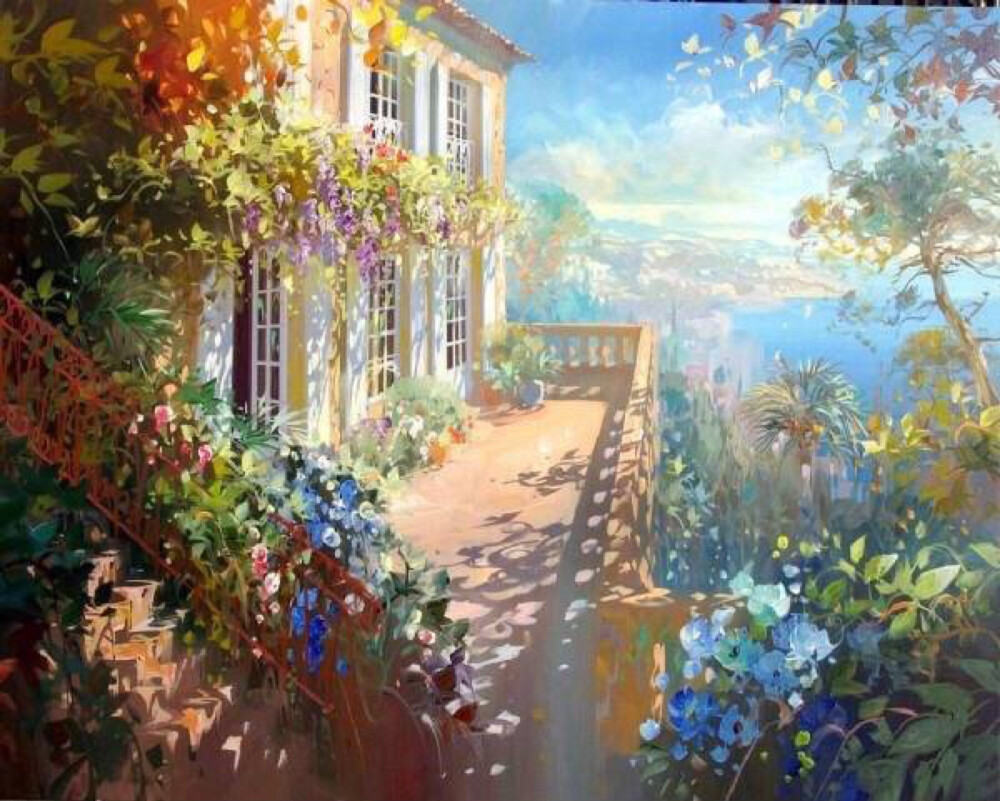 法国画家 Laurent Parcelier