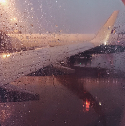 碰上雷雨天气晚点