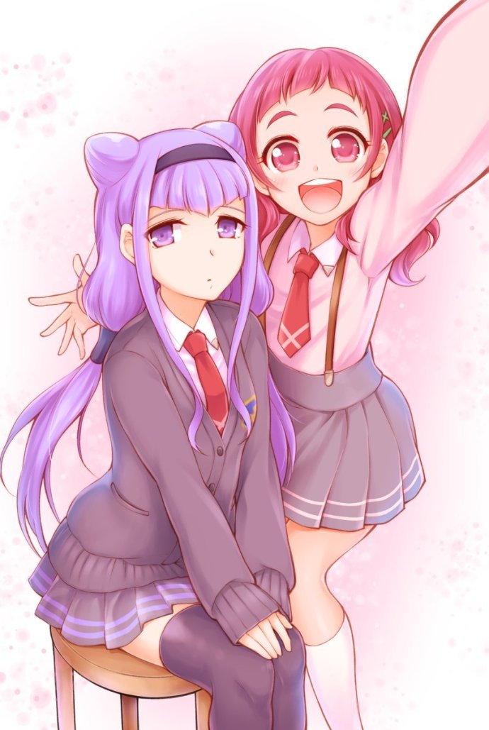 拥抱光之美少女