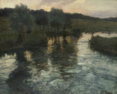 河流｜Fredrik Thaulow 挪威