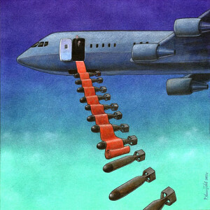 波兰讽刺插画家Pawel Kuczynski作品

