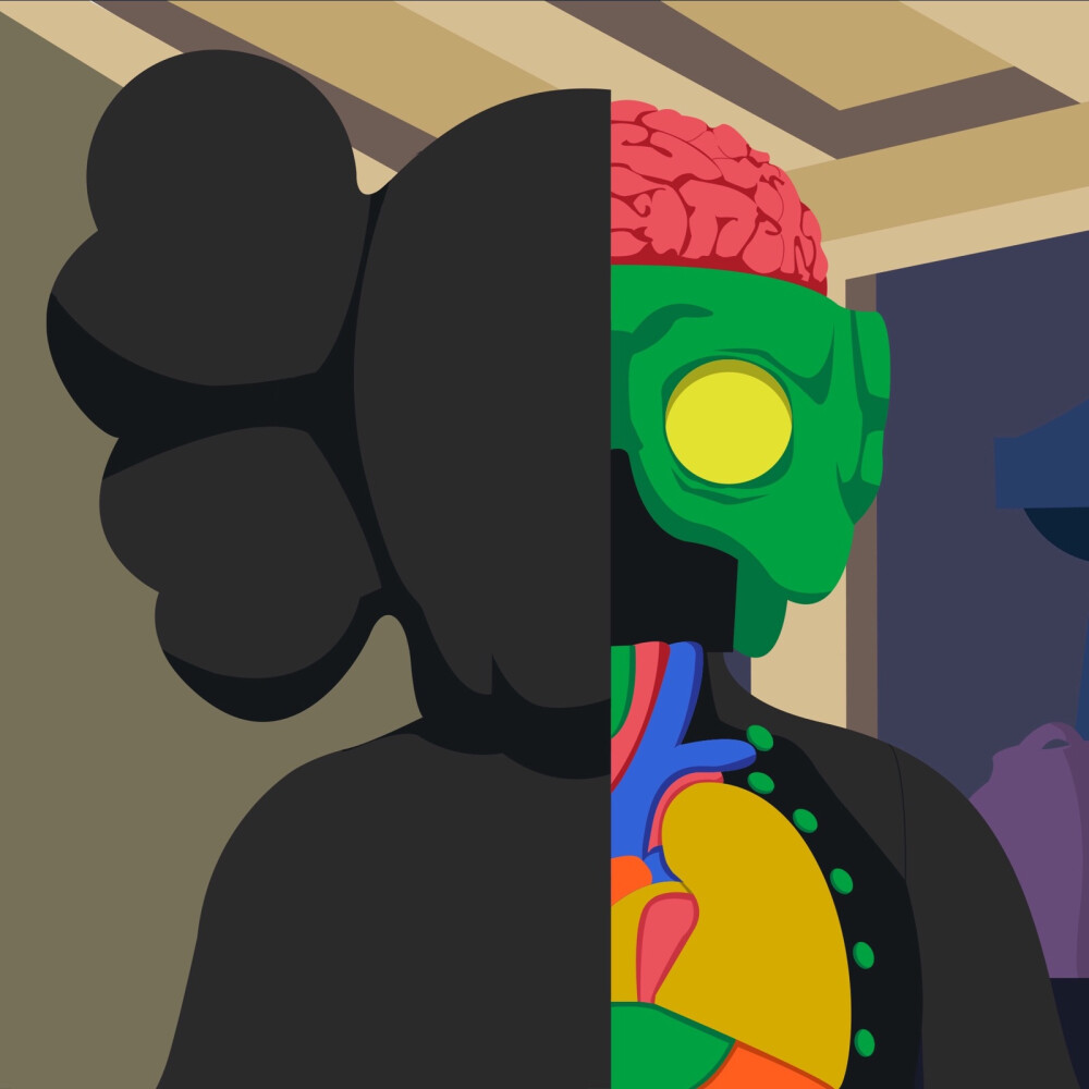 Pidan｜KAWS