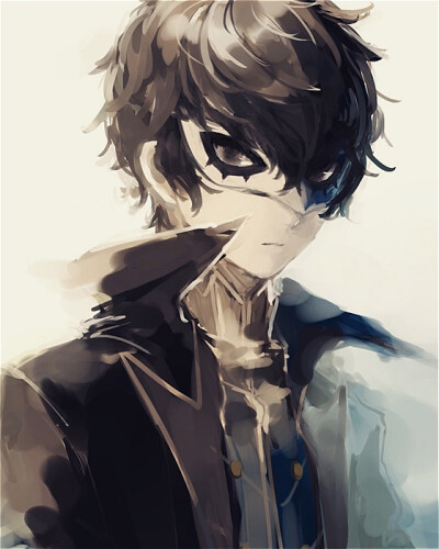 Tags: Anime, lemontea, Shin Megami Tensei: PERSONA 5, Joker (Persona 5), Kurusu Akira, Fanart From Pixiv, Pixiv, Fanart