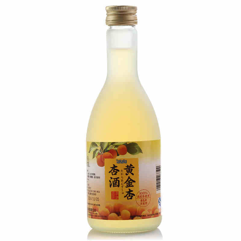 日式果酒/松竹梅黄金杏杏酒/独资日式果酒/360ml